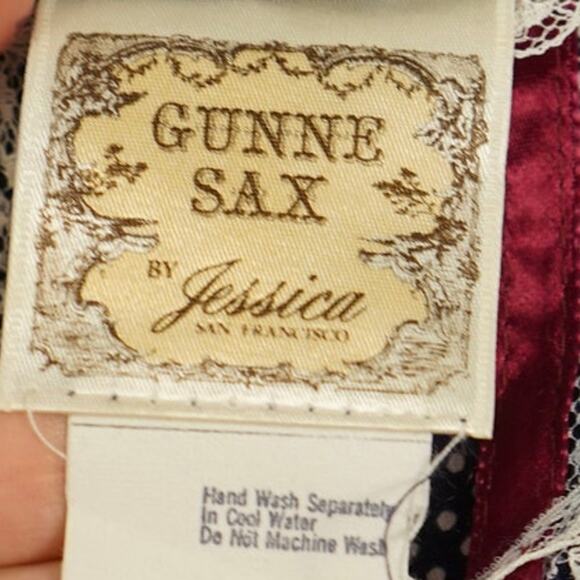 Vintage‎ Gunne Sax Prairie Dress 9 Calico Cottagecore Midi Sundress 70s - Picture 10 of 10